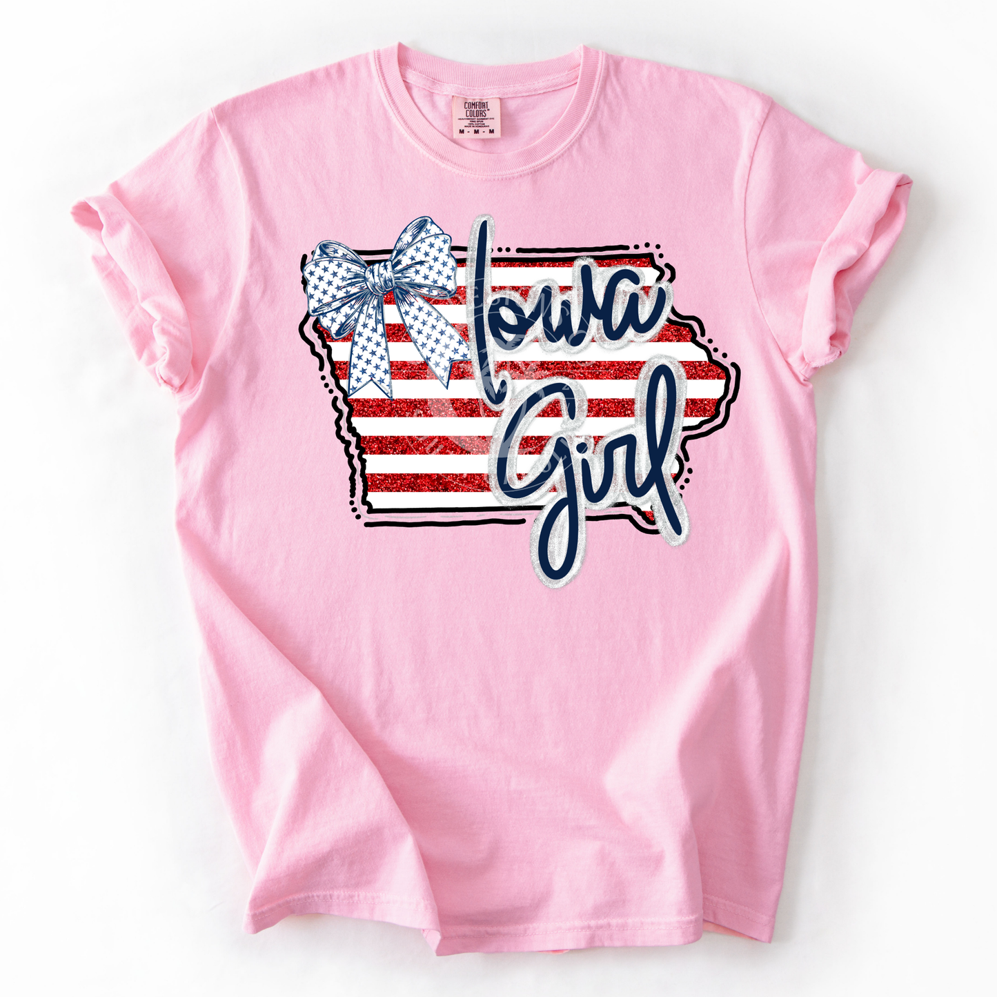 Iowa Girl- Patriotic State-PNG