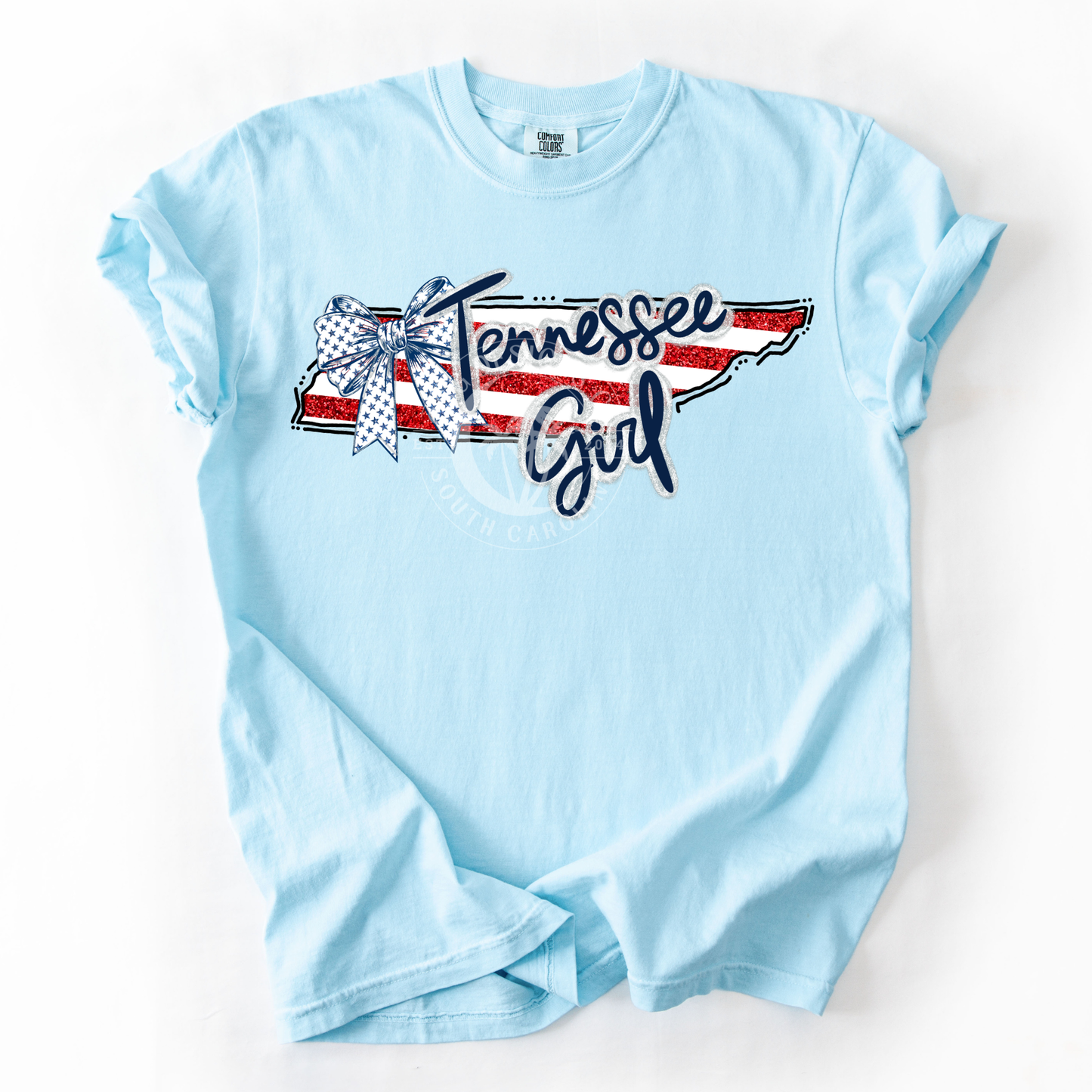 Tennessee Girl- Patriotic State-PNG