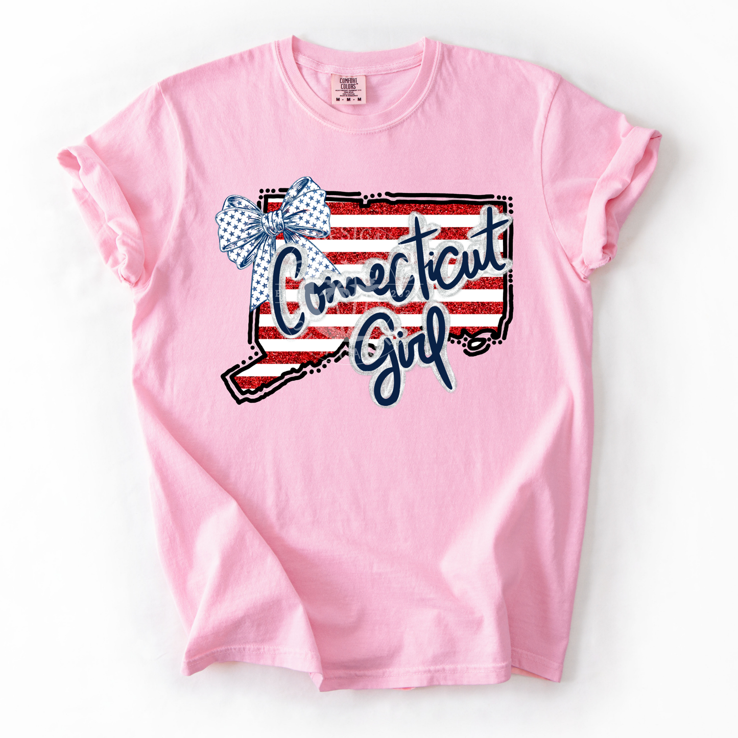 Connecticut Girl- Patriotic State-PNG