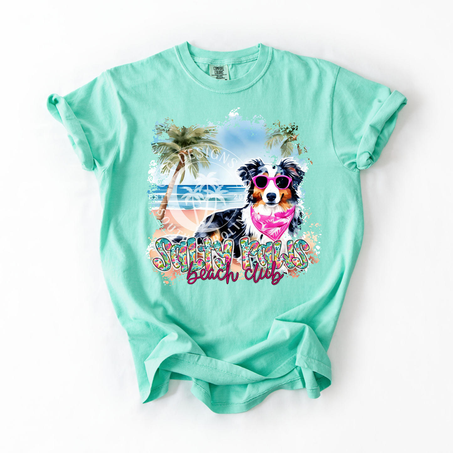 Australian Shepard Salty Paws-PNG