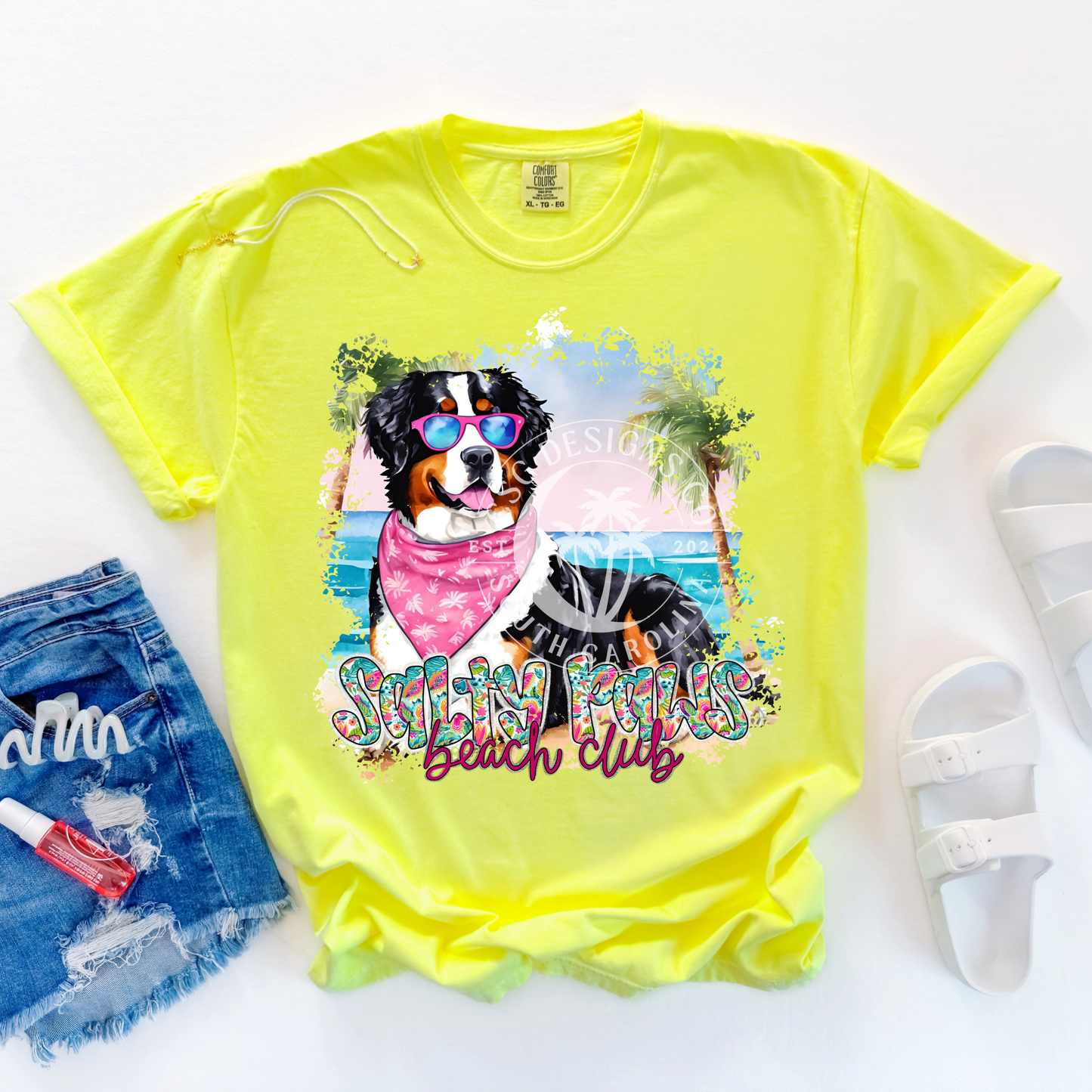 Bernese Mountain Dog Salty Paws-PNG