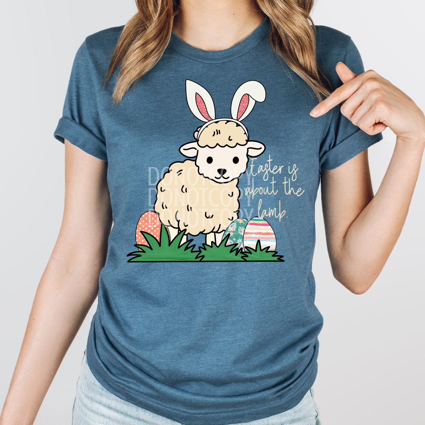 Easter Is About The Lamb- png