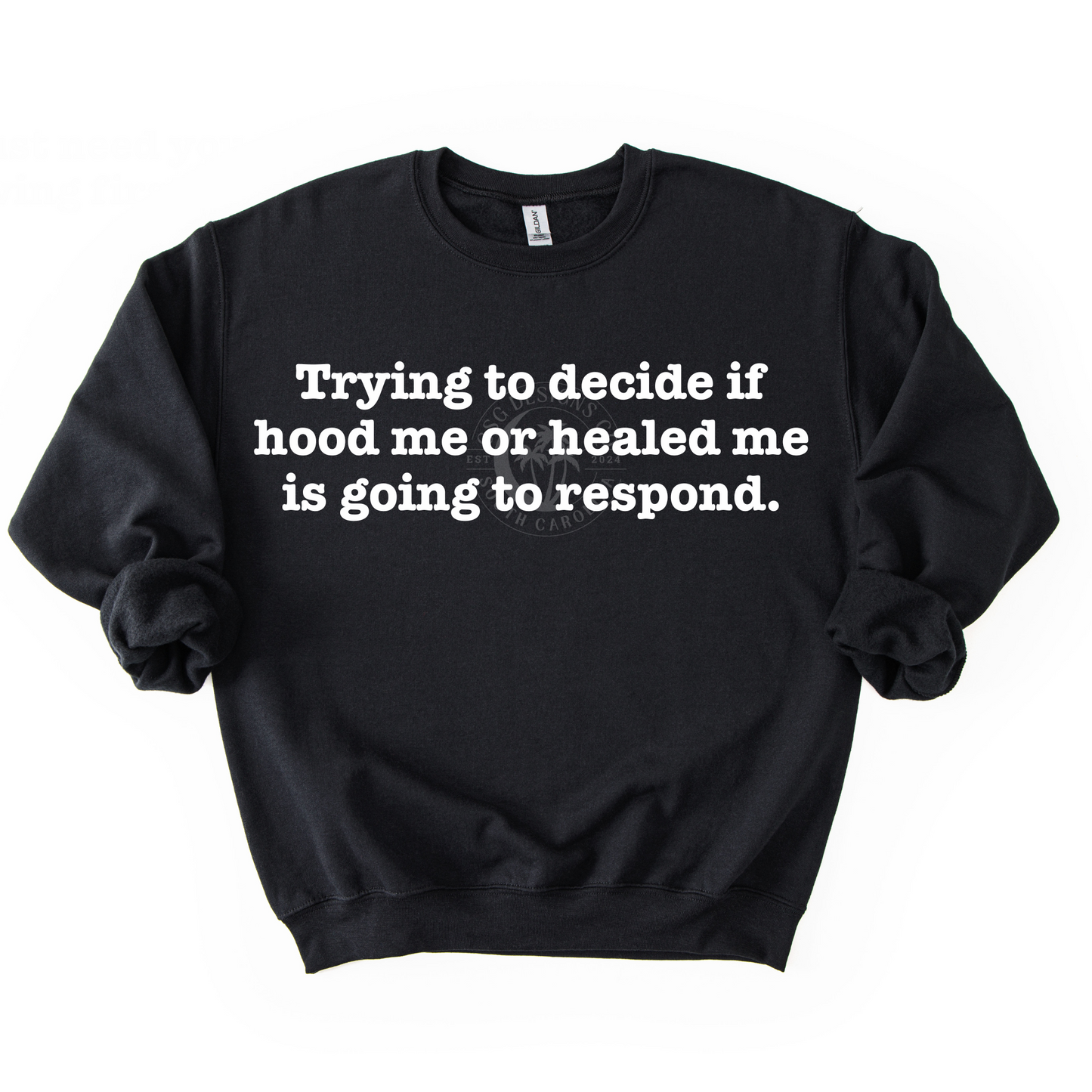 Hood Me Or Healed Me- PNG
