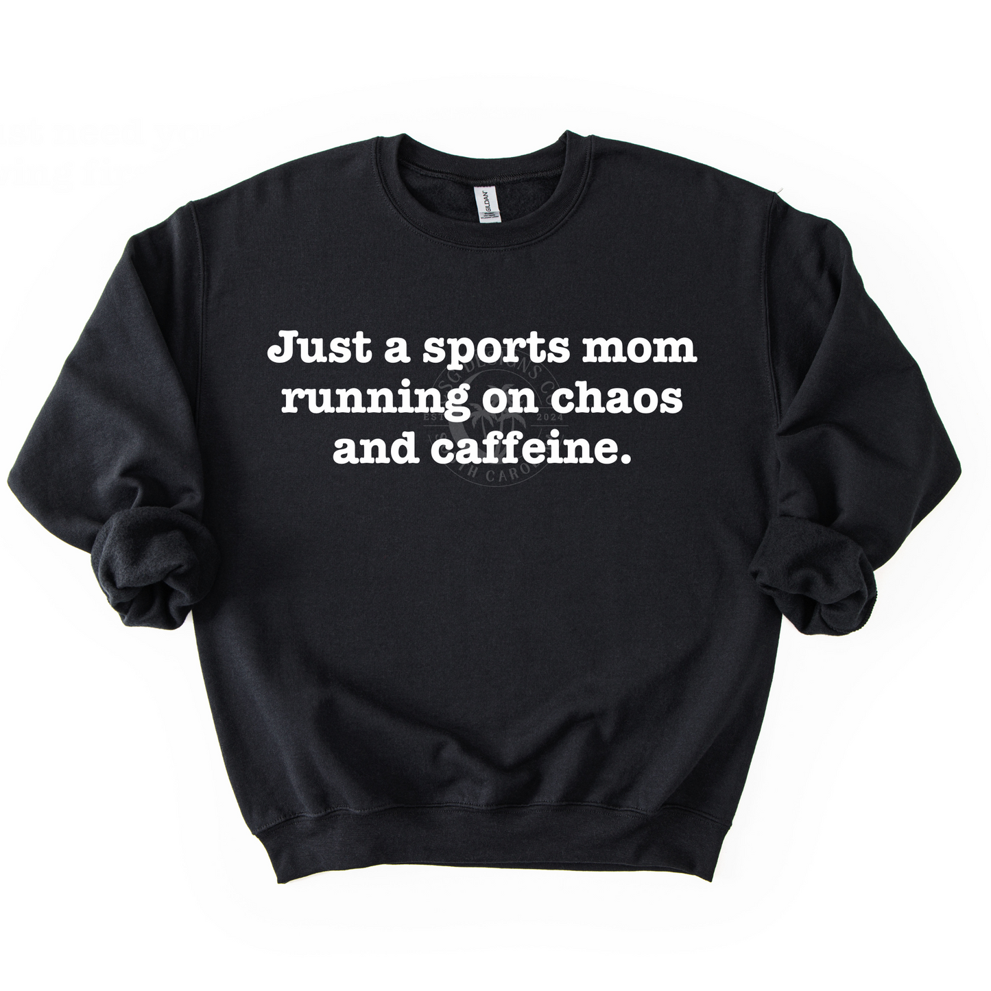Just A Sports Mom- PNG