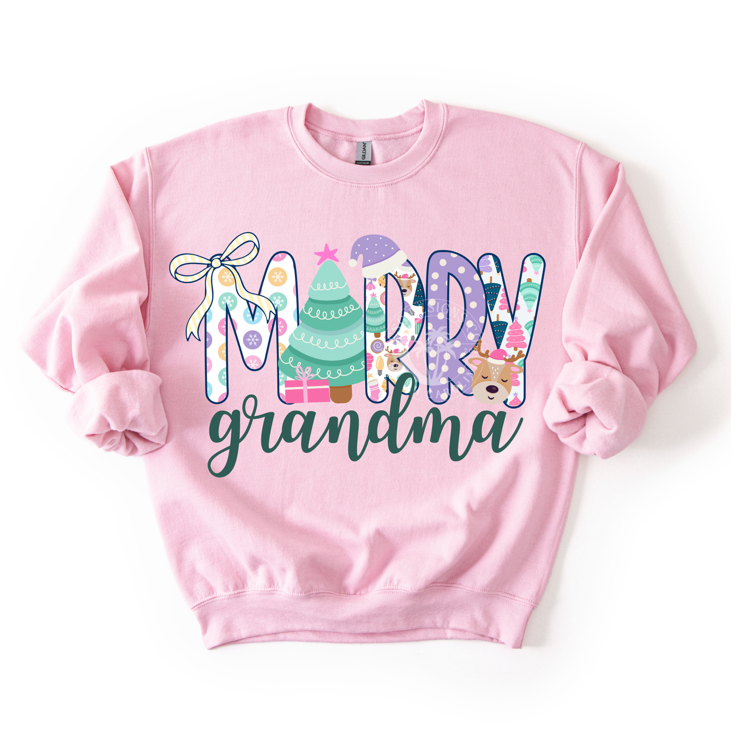 Merry Grandma- PNG