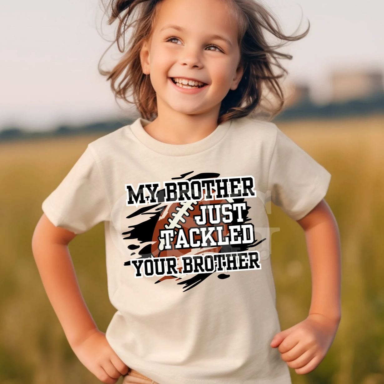 My Brother Tackled Your Brother- DTF Png File