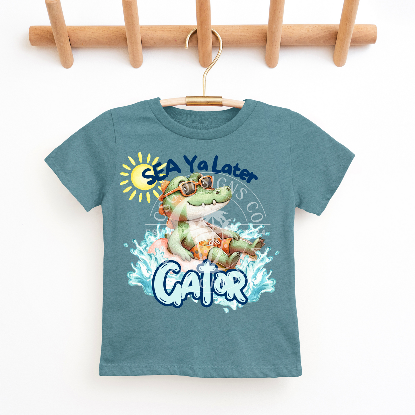 Sea Ya Later Gator-PNG