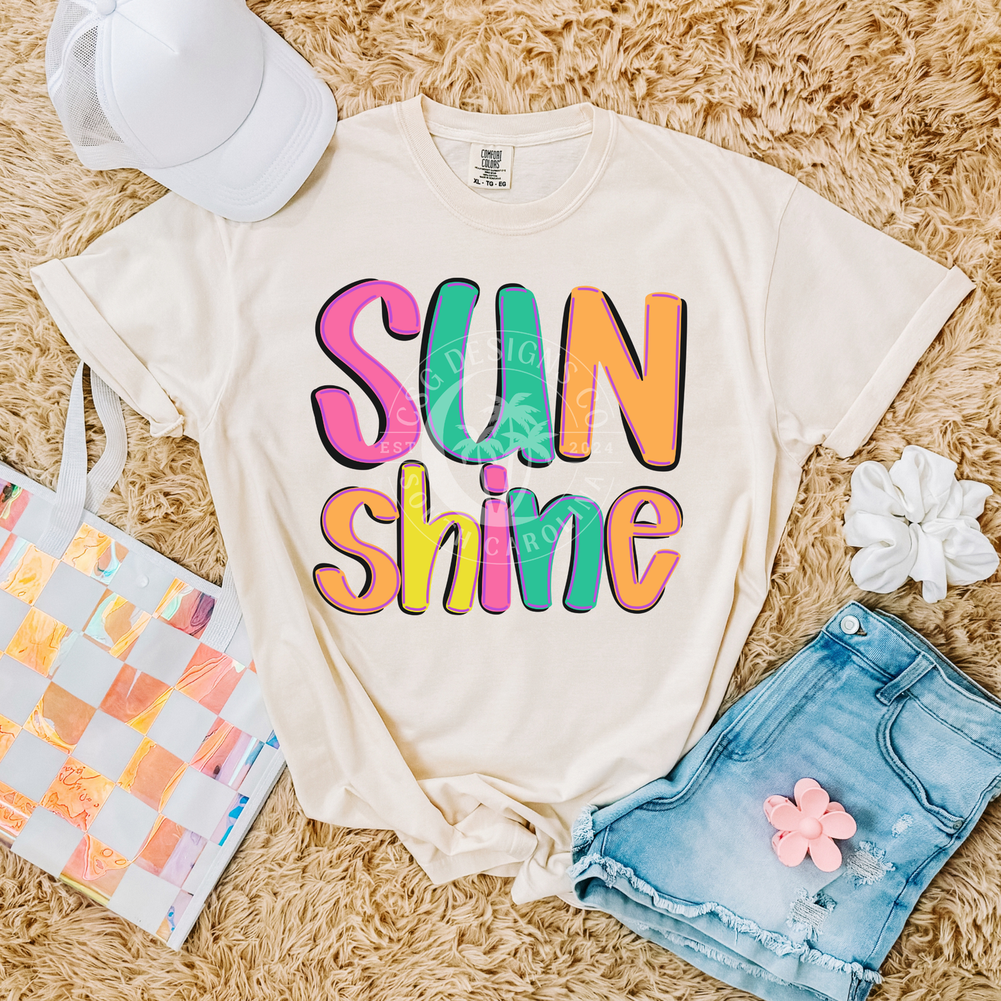Neon Sunshine- PNG