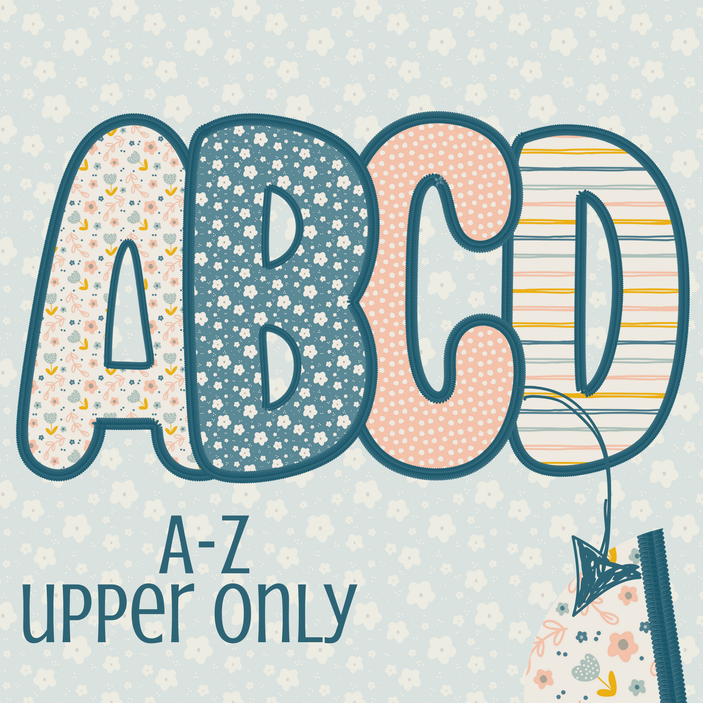 Blue Boho Four Set Alpha