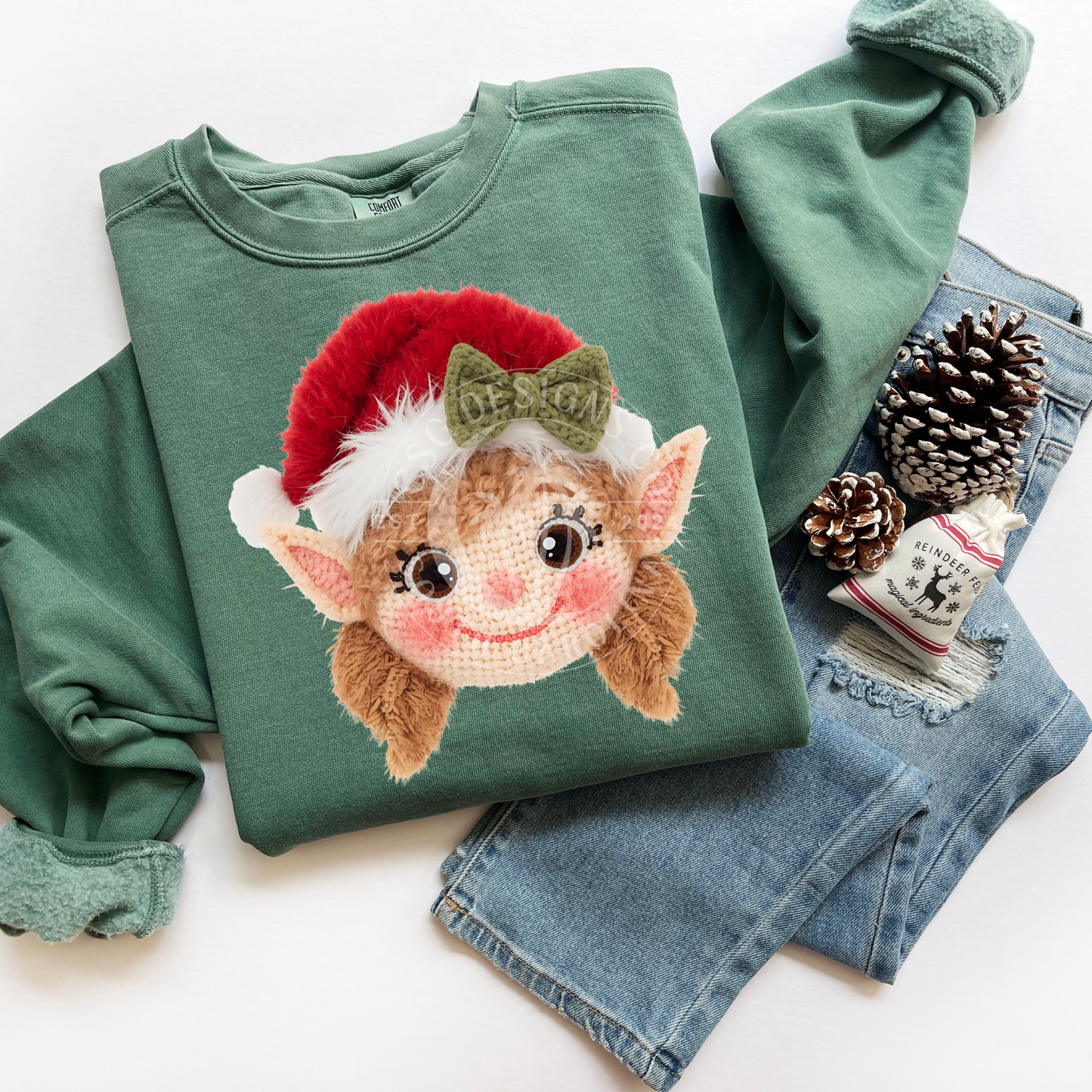 Girl Elf Face- PNG