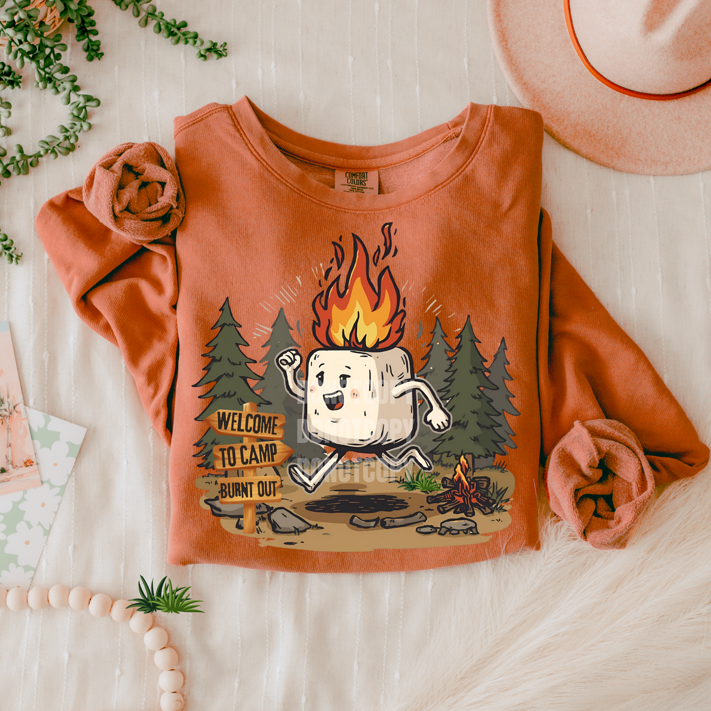 Welcome To Camp Burn Out- PNG