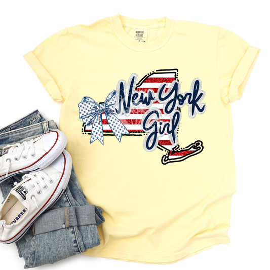 New York Girl- Patriotic State-PNG
