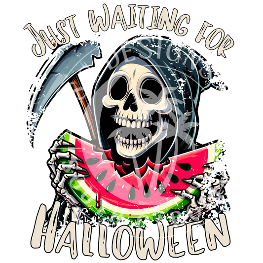 Waiting On Halloween-PNG