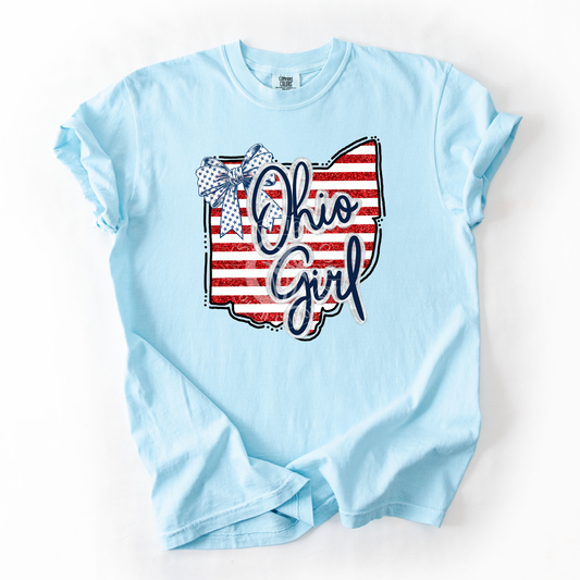 Ohio Girl- Patriotic State-PNG