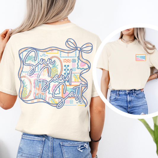 Sun Sand Salt-Pocket Included-PNG