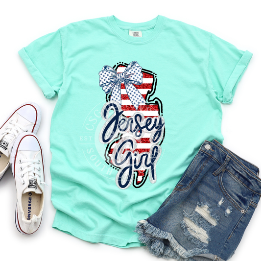 Jersey Girl- Patriotic State-PNG