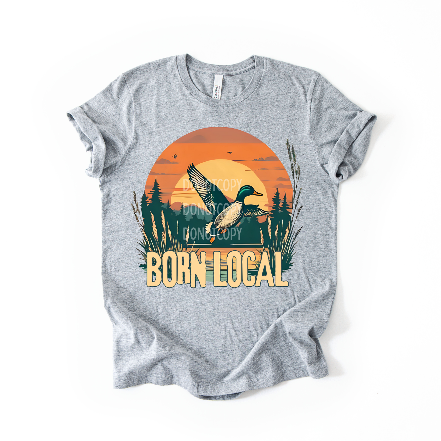 Born Local- Duck Hunting- Png