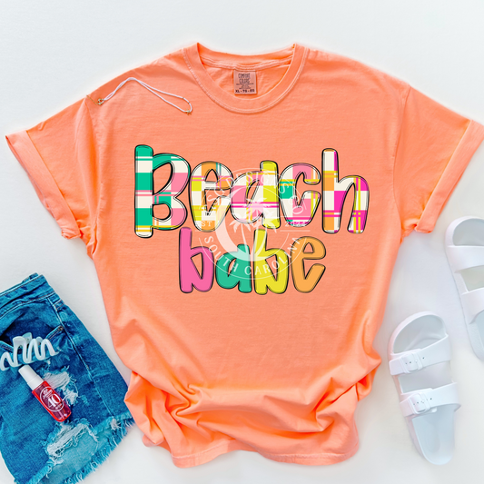 Beach Babe-neon-PNG