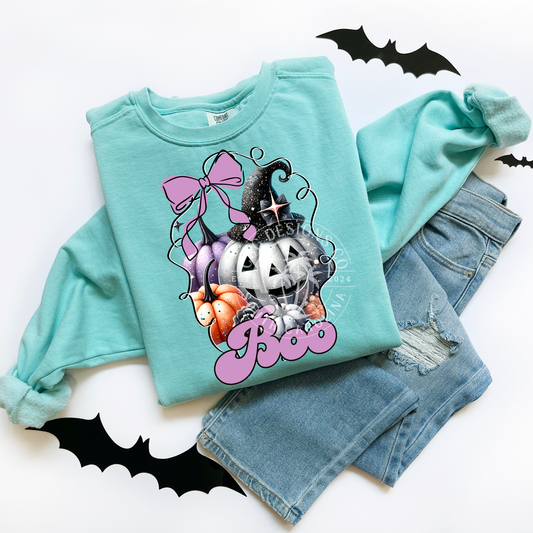 Boo Preppy Frame-PNG