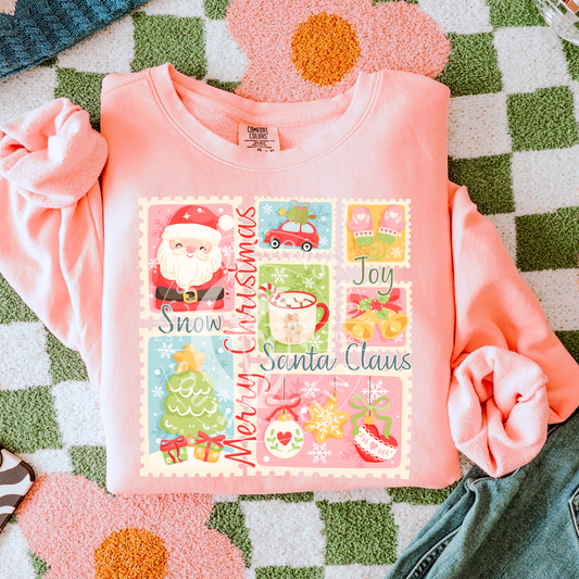 Christmas Stamps- PNG