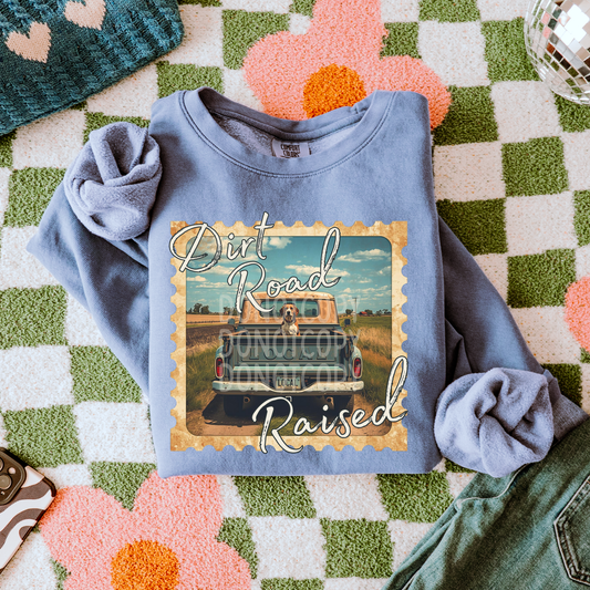 Dirt Road Raised- PNG