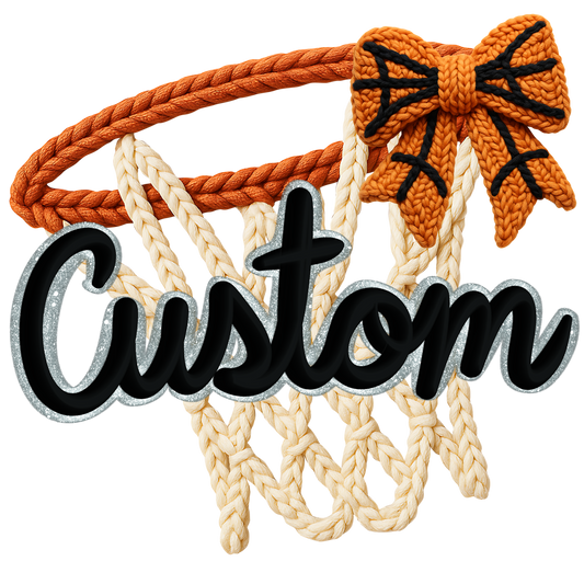CUSTOM-Yarn Basketball Mascot-PNG 2 -3 day TAT