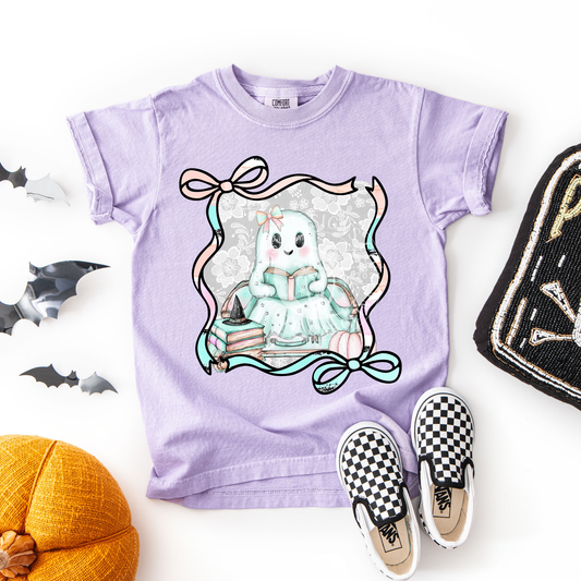 Preppy Reading Ghost-Lace-PNG