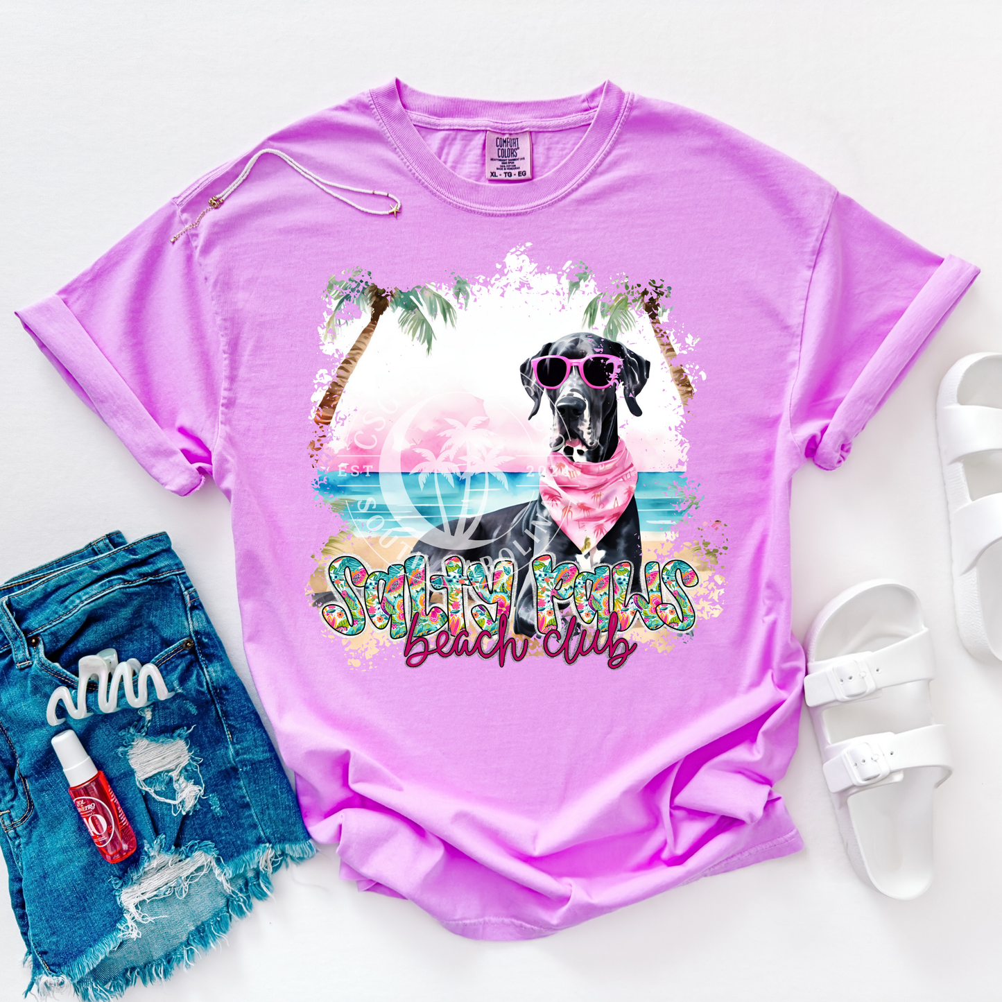 Great Dane Salty Paws-PNG