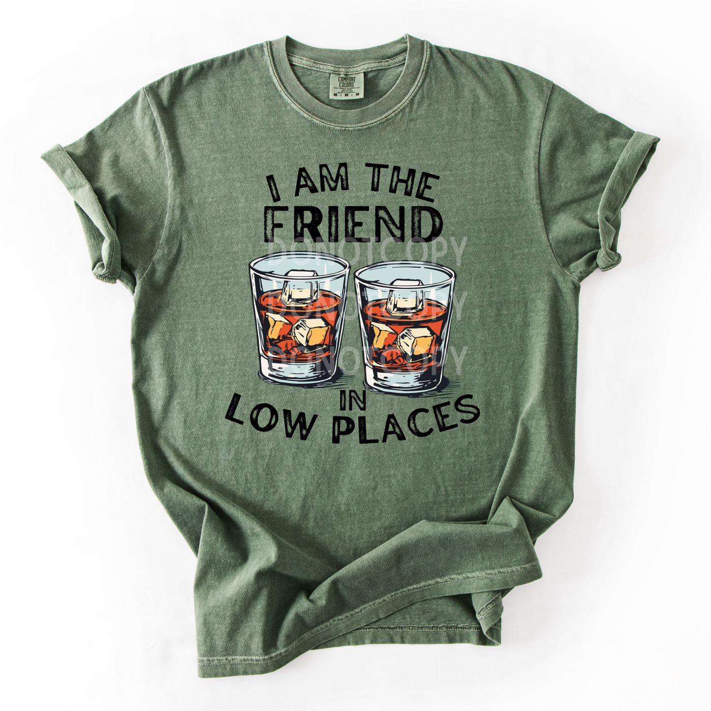 I Am The Friend In Low Places- PNG