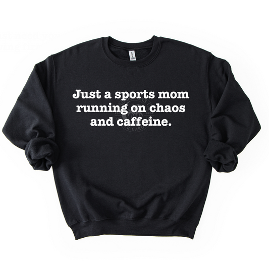 Just A Sports Mom- PNG