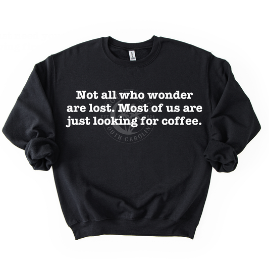 Just Looking For Coffee- PNG