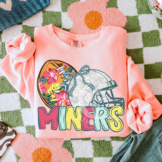 Miners-Floral Football Mascot