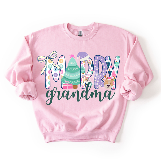 Merry Grandma- PNG