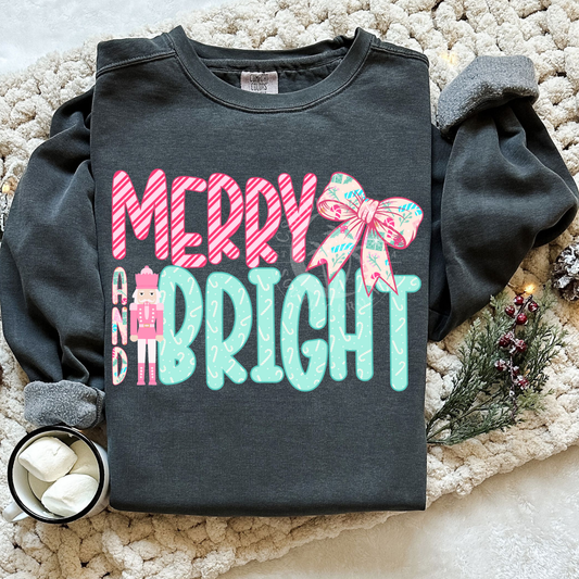 Merry & Bright- PNG