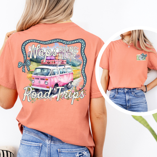 Naps During All The Road Trips-Pocket Included-PNG