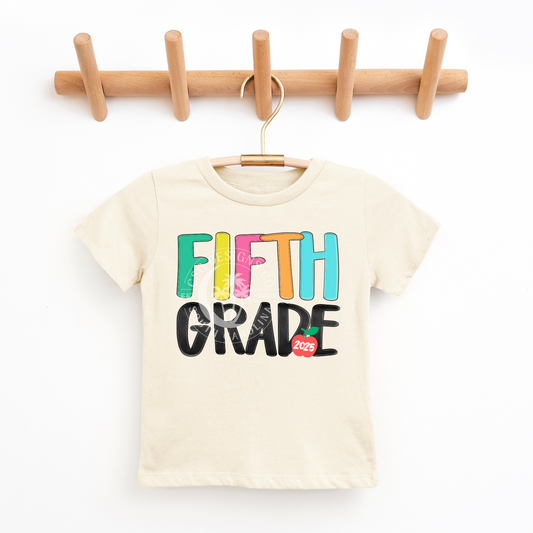 FIFTH GRADE- NEON- PNG