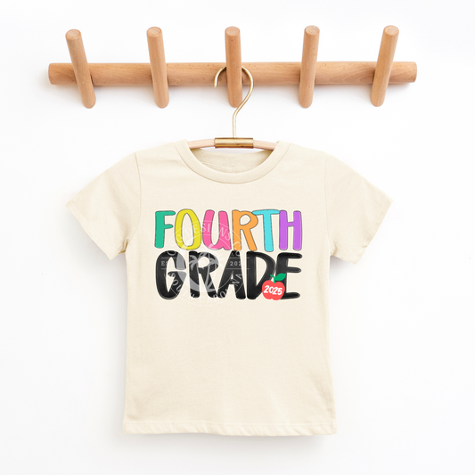 FOURTH GRADE- NEON- PNG