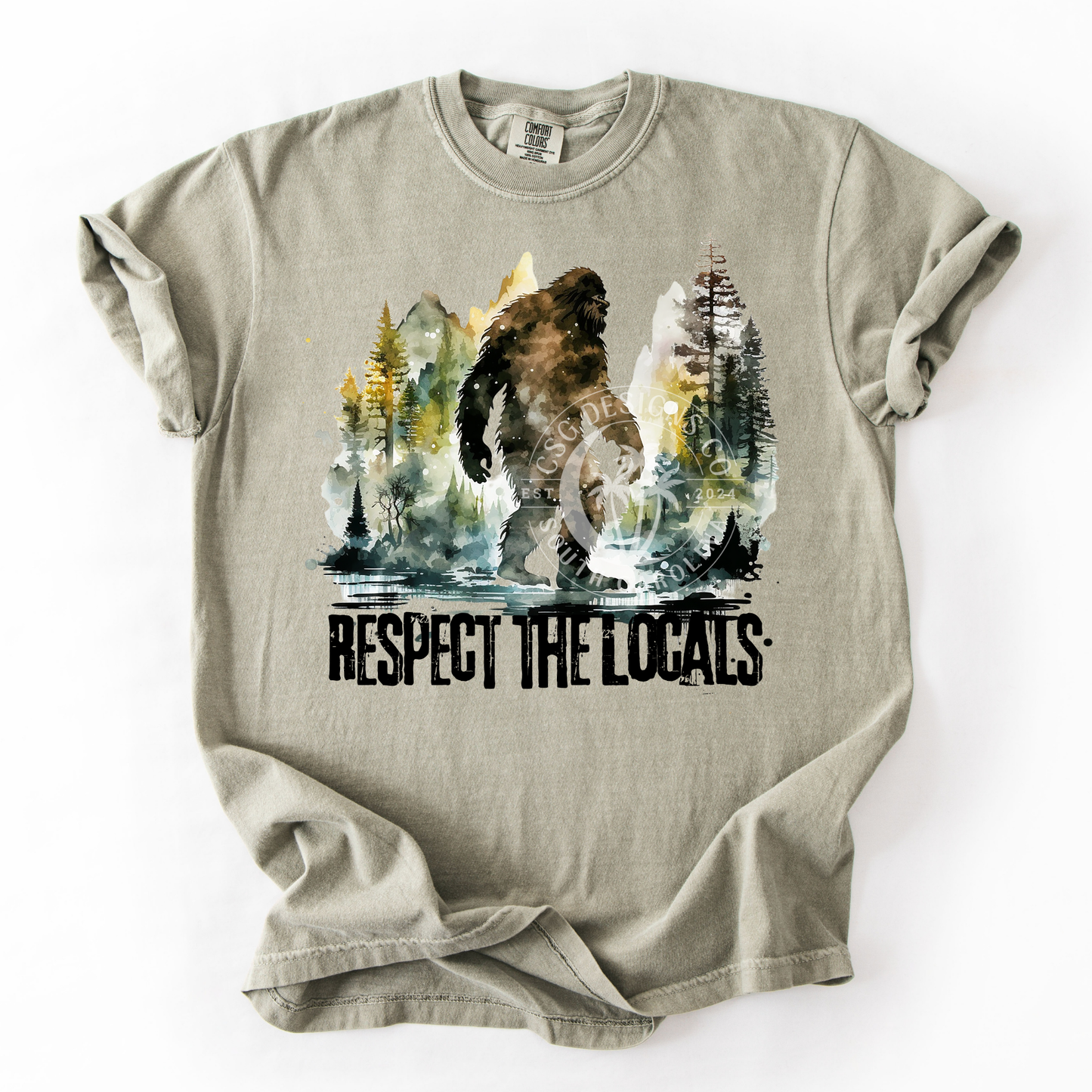 Respect The Locals- BigFoot-PNG