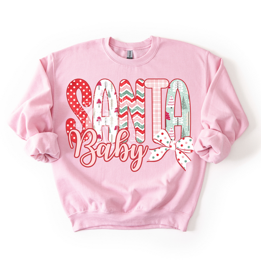 Preppy Santa Baby- PNG
