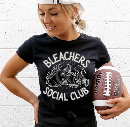 Football Bleachers Social Club- DTF Png File