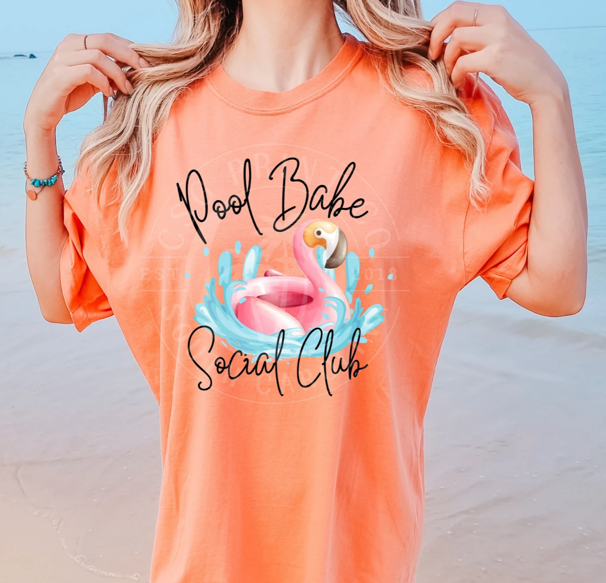 Pool Babe Social Club- DTF Png File