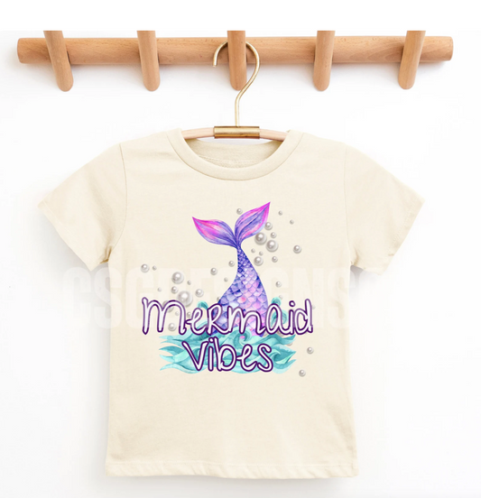 Mermaid Vibes- DTF Png File