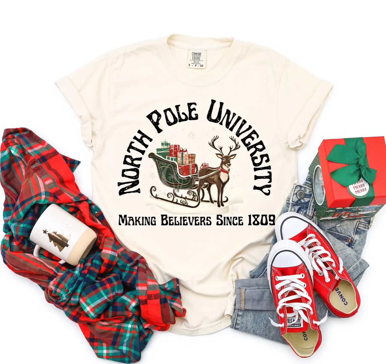 North Pole University- DTF Png File