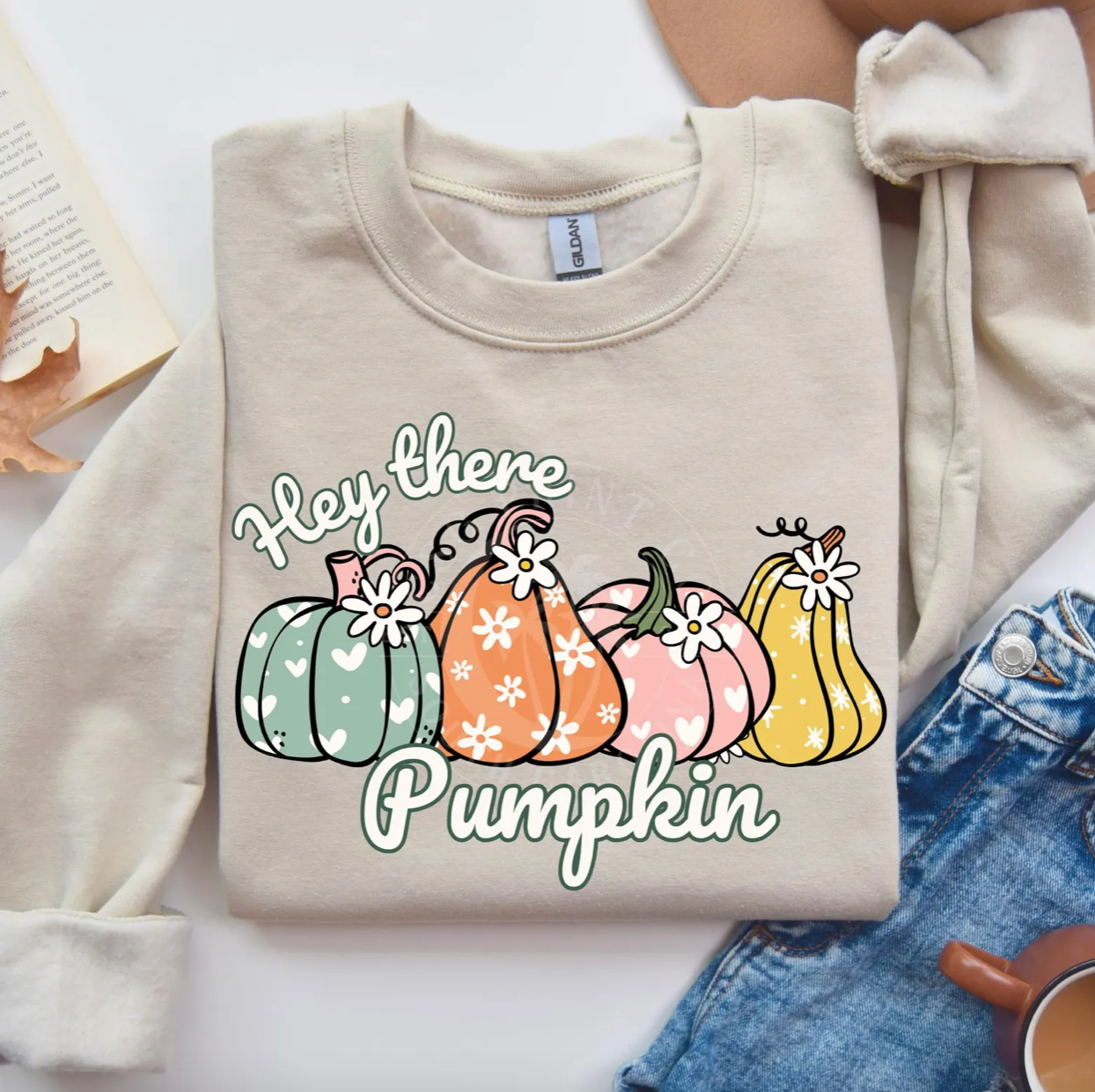 Hey There Pumpkin- DTF Png File