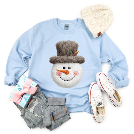 Snowman Face- PNG