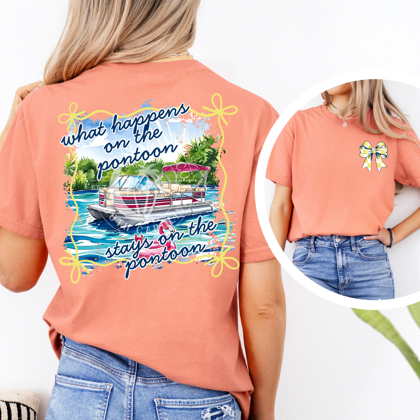 What Happens On The Pontoon- PNG (INCLUDES POCKET PRINT)