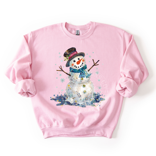 Abstract Snowman- PNG