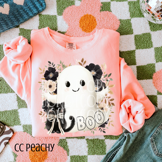 Boho Ghost Boo- PNG