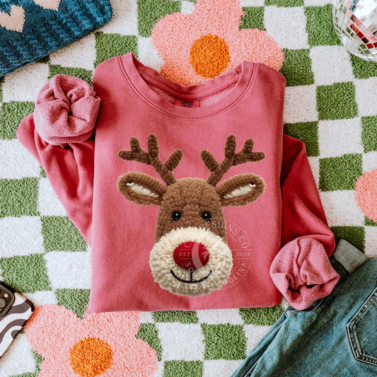 Boy Reindeer Yarn- PNG