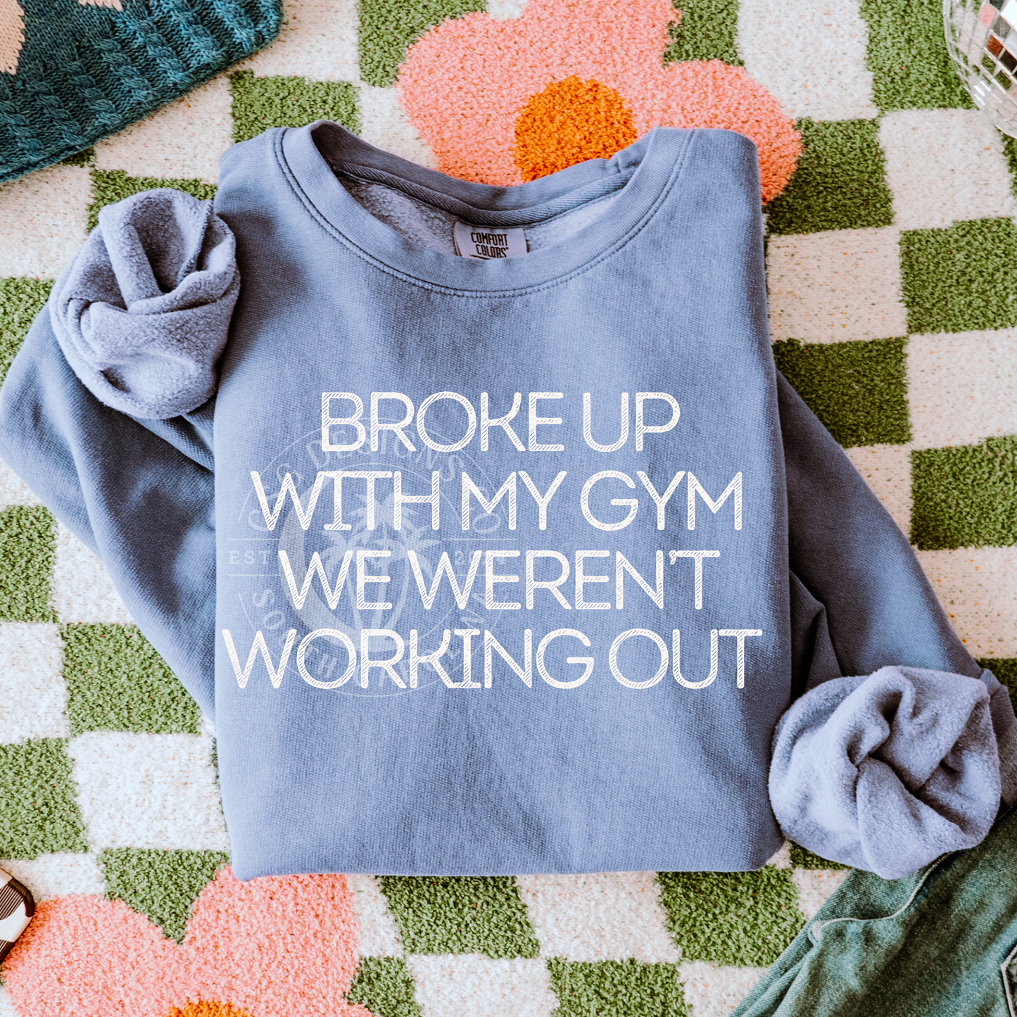 Broke Up With The Gym- PNG